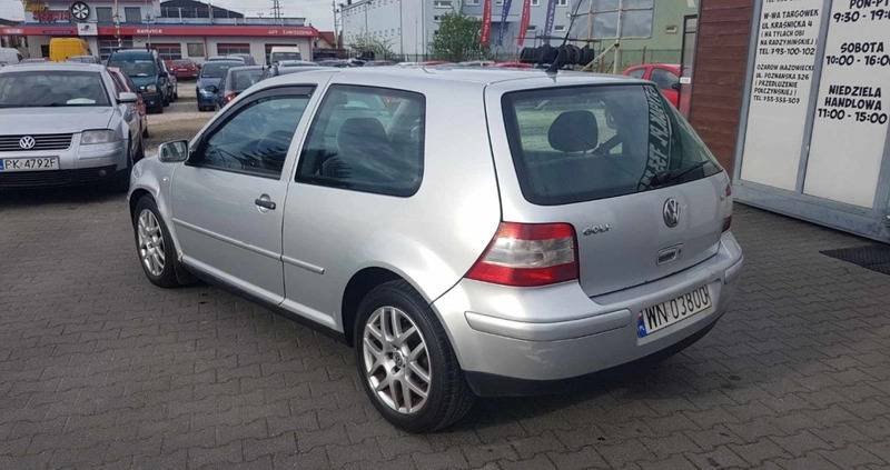 Volkswagen Golf cena 3400 przebieg: 281921, rok produkcji 2000 z Baborów małe 29